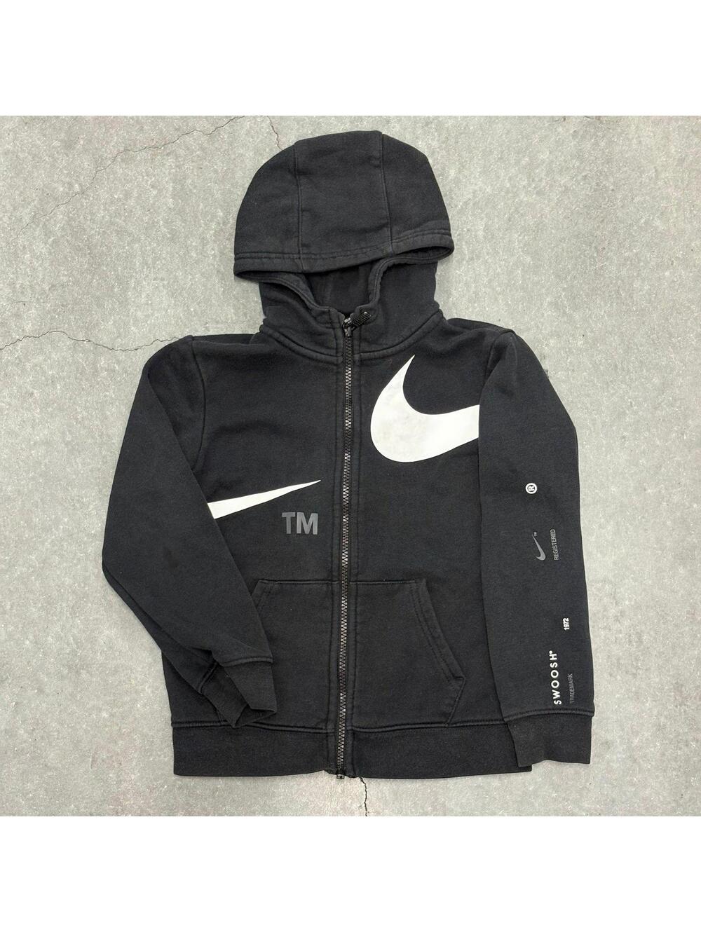 Nike Logo Youth Full Zip Hoodie